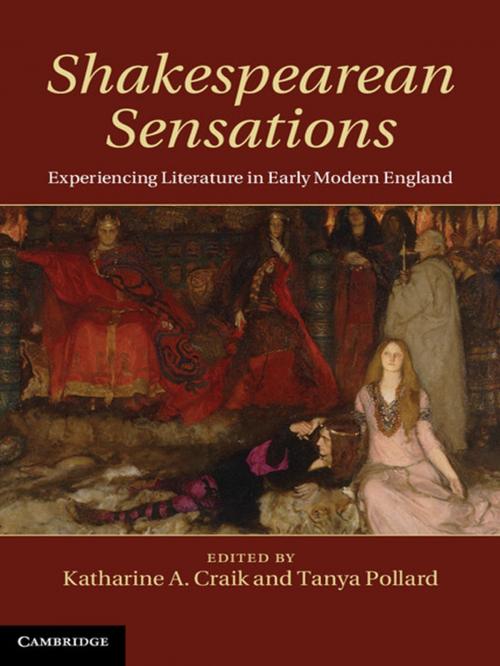 Cover of the book Shakespearean Sensations by , Cambridge University Press