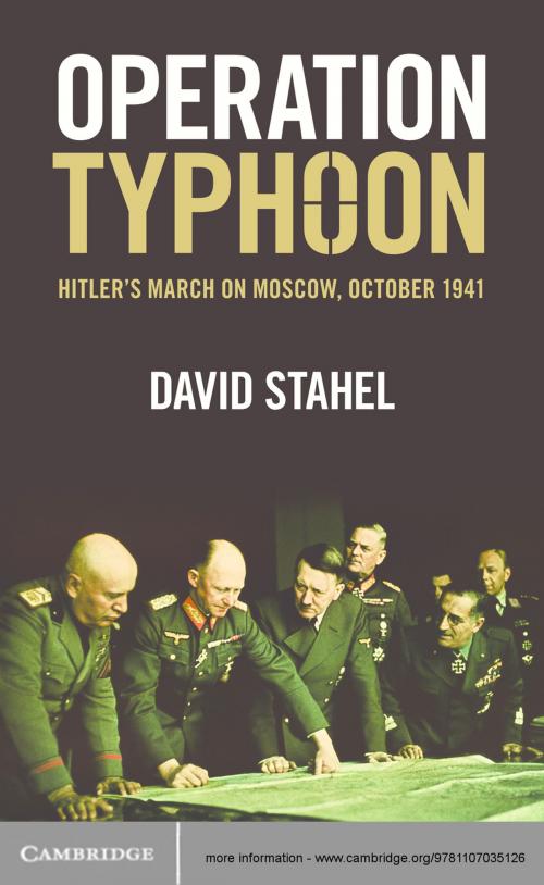 Cover of the book Operation Typhoon by David Stahel, Cambridge University Press