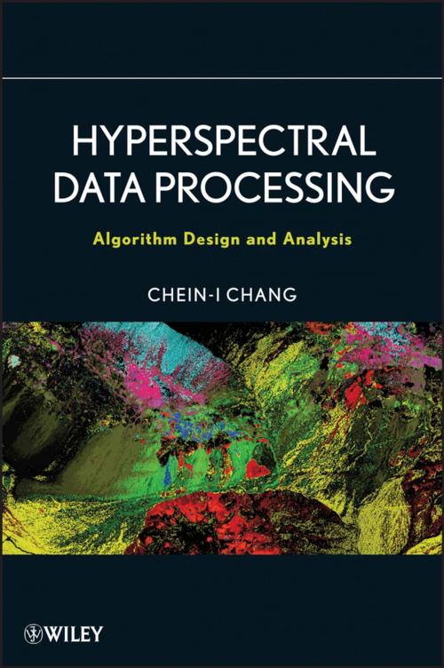 Cover of the book Hyperspectral Data Processing by Chein-I Chang, Wiley
