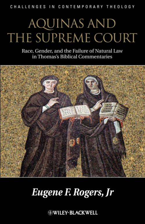 Cover of the book Aquinas and the Supreme Court by Eugene F. Rogers Jr., Wiley