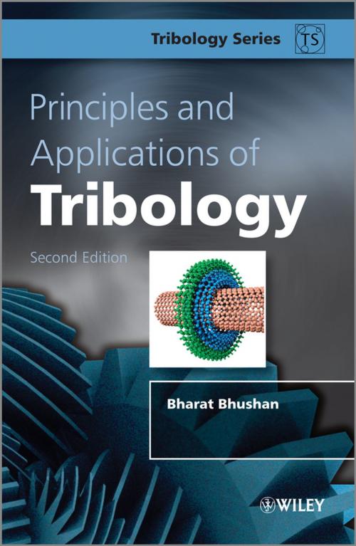 Cover of the book Principles and Applications of Tribology by Bharat Bhushan, Wiley
