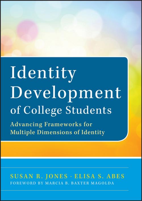 Cover of the book Identity Development of College Students by Susan R. Jones, Abes, Wiley