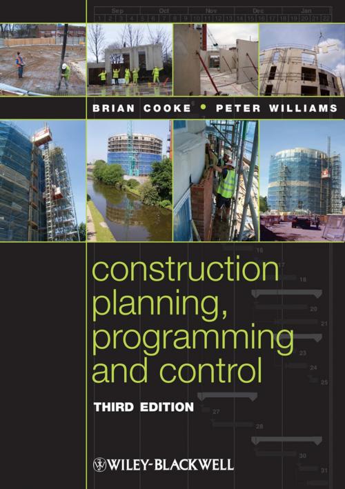 Cover of the book Construction Planning, Programming and Control by Brian Cooke, Peter Williams, Wiley