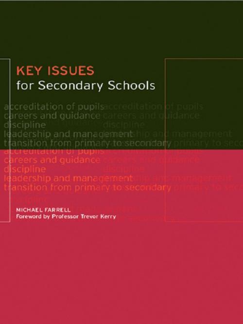 Cover of the book Key Issues for Secondary Schools by Michael Farrell, Taylor and Francis
