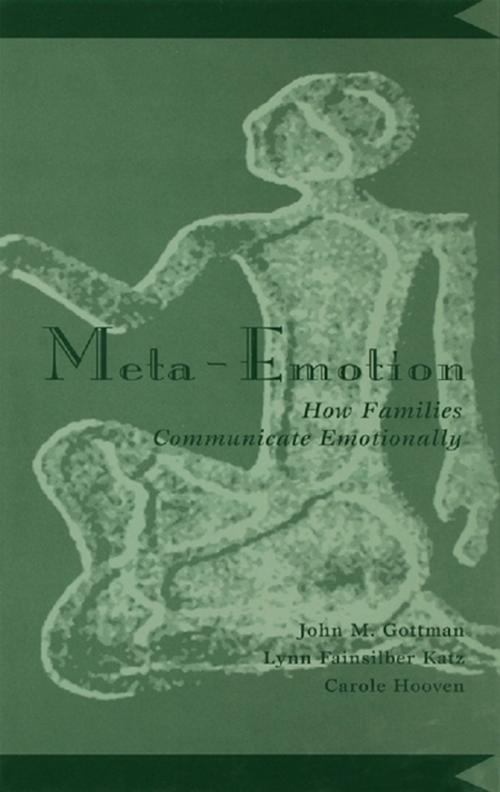 Cover of the book Meta-Emotion by John Mordechai Gottman, Lynn Fainsilber Katz, Carole Hooven, Taylor and Francis