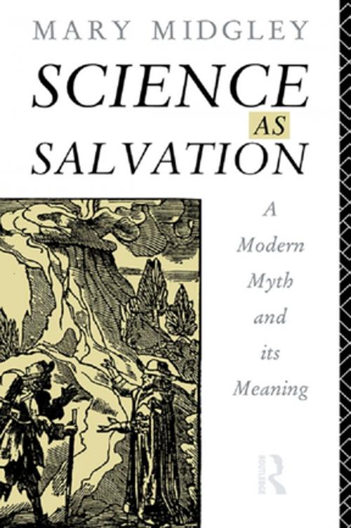 Cover of the book Science as Salvation by Mary Midgley, Taylor and Francis