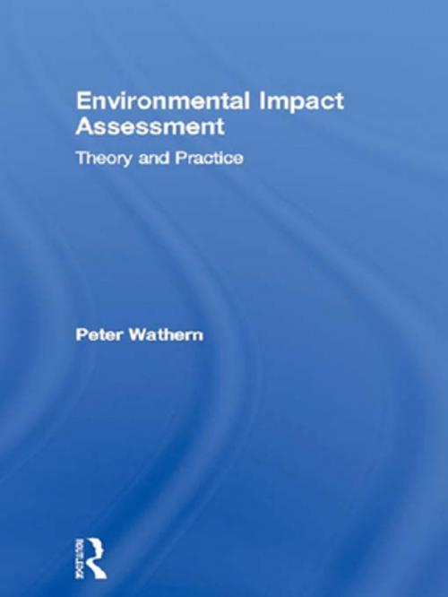 Cover of the book Environmental Impact Assessment by , Taylor and Francis