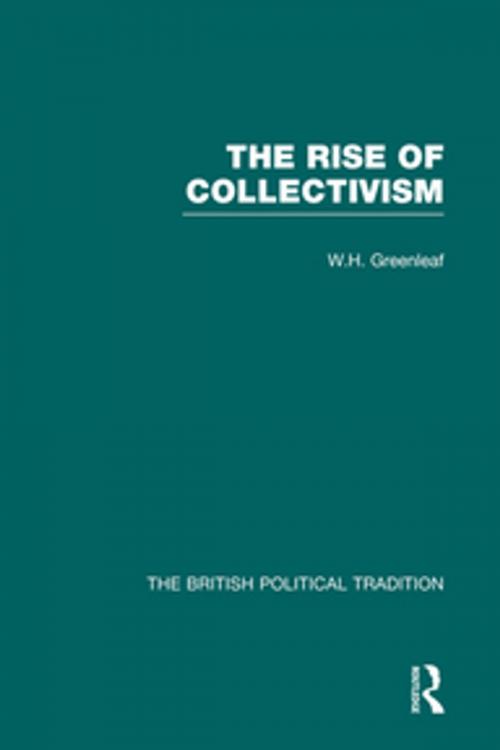 Cover of the book Rise Collectivism Vol 1 by Greenleaf, Taylor and Francis