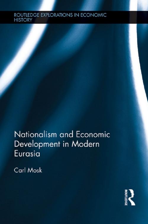 Cover of the book Nationalism and Economic Development in Modern Eurasia by Carl Mosk, Taylor and Francis