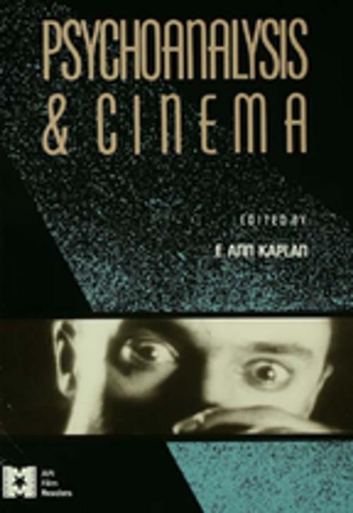 Cover of the book Psychoanalysis and Cinema by , Taylor and Francis