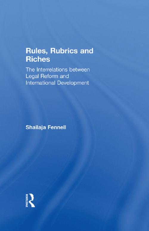 Cover of the book Rules, Rubrics and Riches by Shailaja Fennell, Taylor and Francis