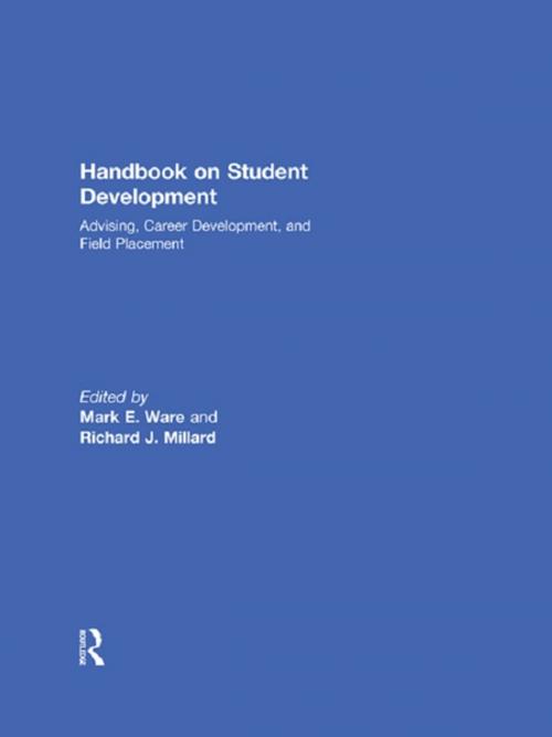 Cover of the book Handbook on Student Development by Mark E. Ware, Richard J. Millard, Taylor and Francis