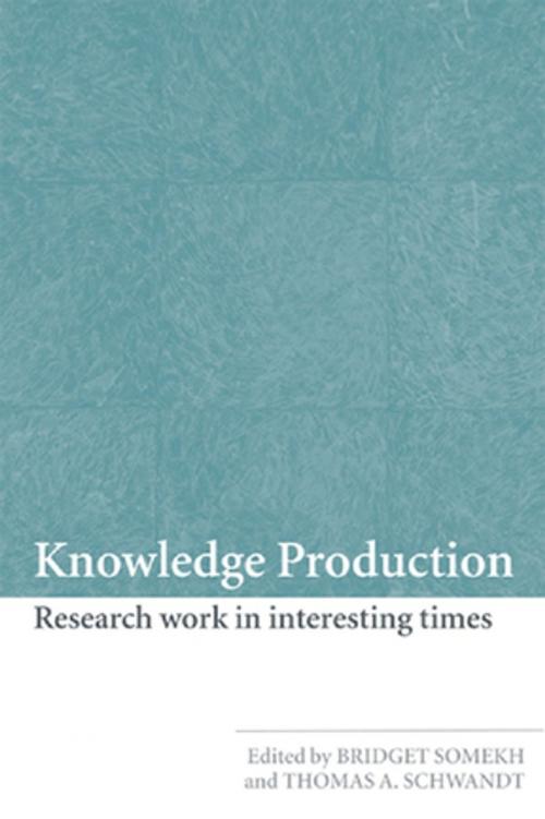 Cover of the book Knowledge Production by , Taylor and Francis