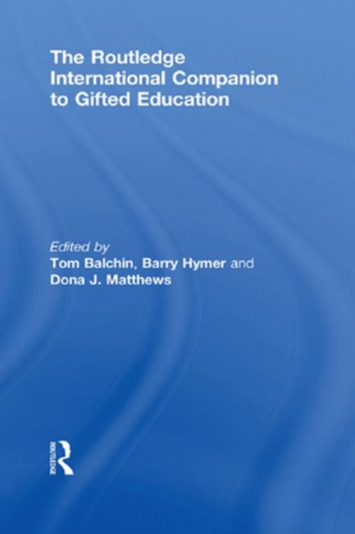 Cover of the book The Routledge International Companion to Gifted Education by , Taylor and Francis