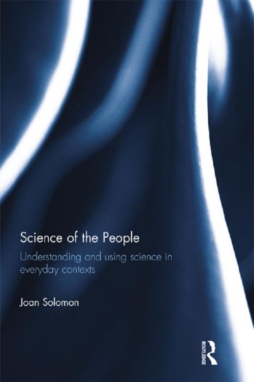 Cover of the book Science of the People by Joan Solomon, Taylor and Francis