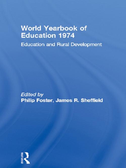 Cover of the book World Yearbook of Education 1974 by , Taylor and Francis
