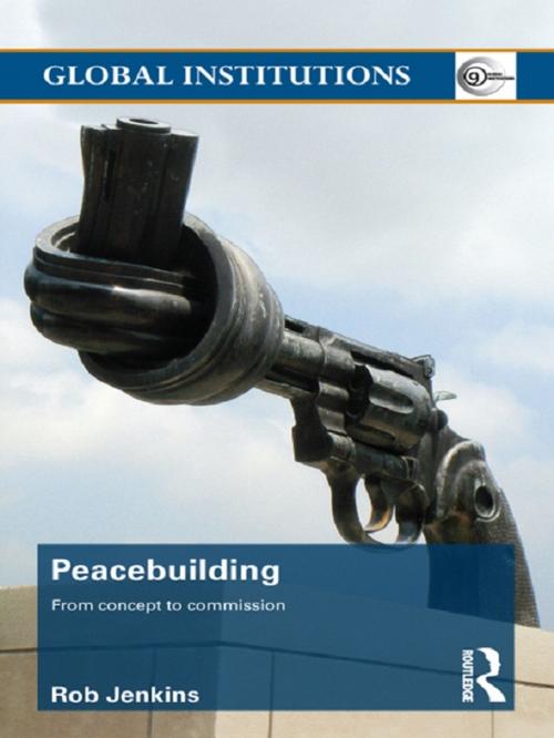 Cover of the book Peacebuilding by Robert Jenkins, Taylor and Francis