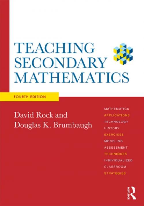 Cover of the book Teaching Secondary Mathematics by David Rock, Douglas K. Brumbaugh, Taylor and Francis