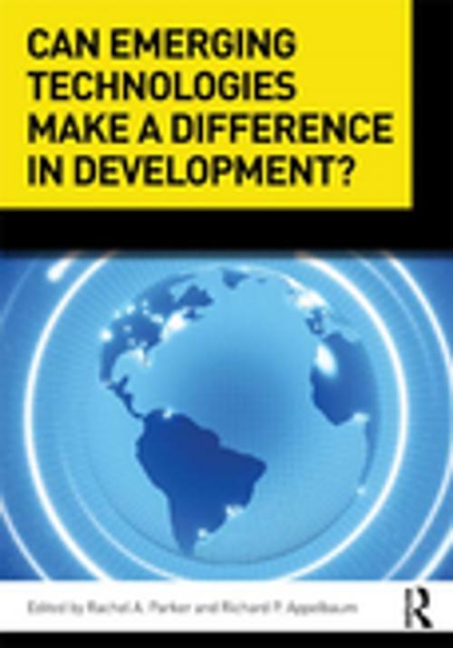 Cover of the book Can Emerging Technologies Make a Difference in Development? by , Taylor and Francis