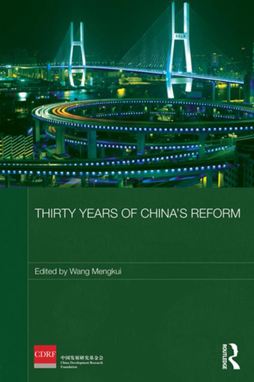 Cover of the book Thirty Years of China's Reform by , Taylor and Francis