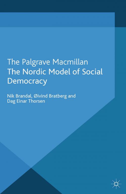 Cover of the book The Nordic Model of Social Democracy by N. Brandal, Ø. Bratberg, D. Thorsen, Palgrave Macmillan UK