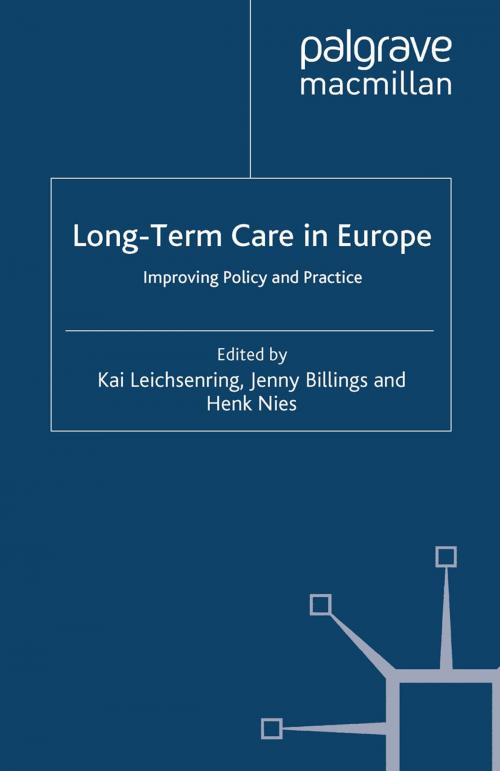 Cover of the book Long-Term Care in Europe by , Palgrave Macmillan UK