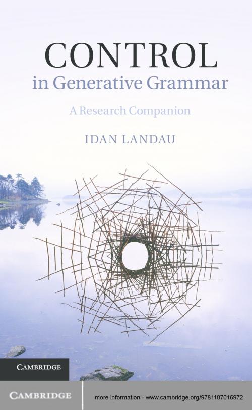 Cover of the book Control in Generative Grammar by Idan Landau, Cambridge University Press