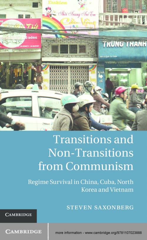 Cover of the book Transitions and Non-Transitions from Communism by Steven Saxonberg, Cambridge University Press