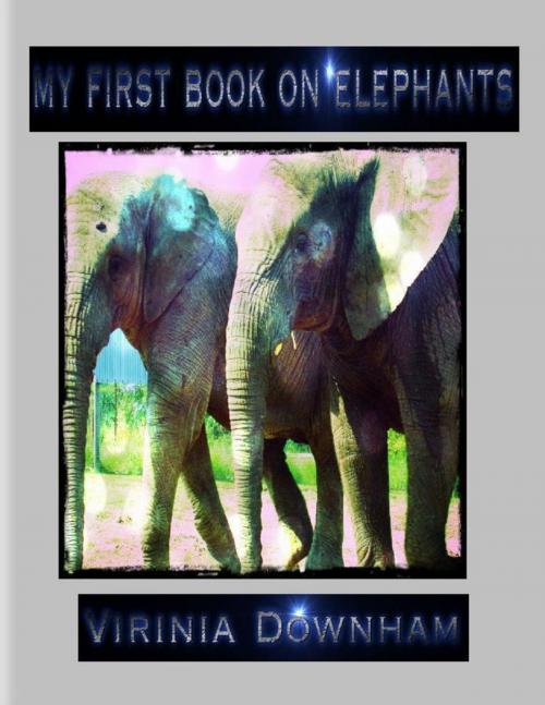 Cover of the book My First Book on Elephants by Virinia Downham, Lulu.com