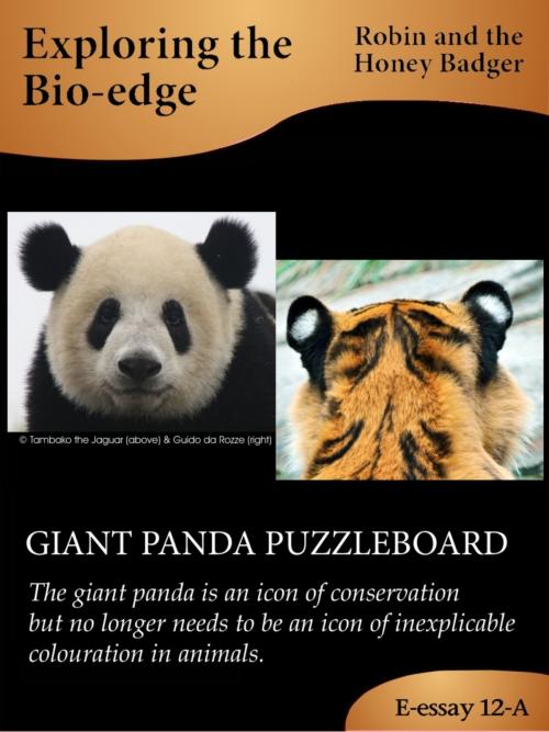 Cover of the book Giant Panda Puzzleboard by Robin and the Honey Badger, Robin and the Honey Badger
