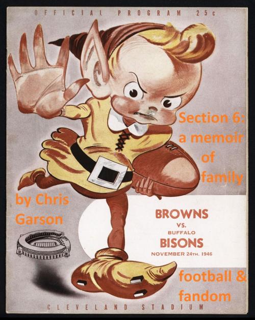 Cover of the book Section 6: a memoir of family, football and fandom by Chris Garson, Chris Garson