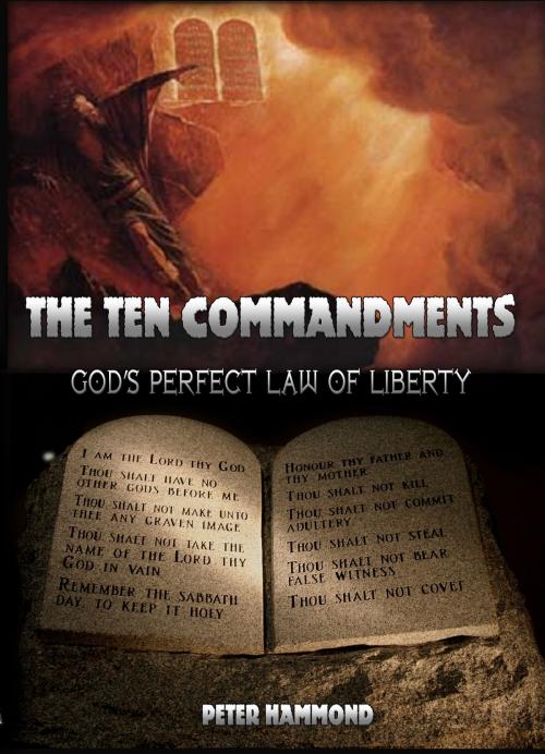 Cover of the book The Ten Commandments: God's Perfect Law of Liberty by Dr. Peter Hammond, Dr. Peter Hammond