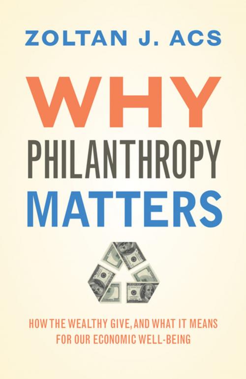 Cover of the book Why Philanthropy Matters by Zoltan Acs, Princeton University Press