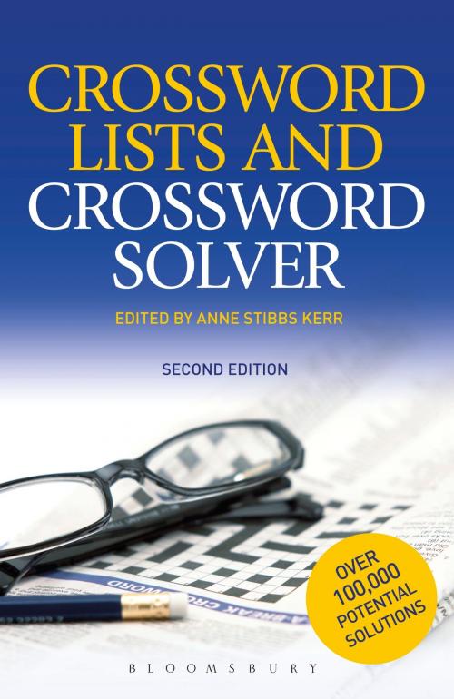Cover of the book Crossword Lists & Crossword Solver by Anne Stibbs Kerr, Bloomsbury Publishing