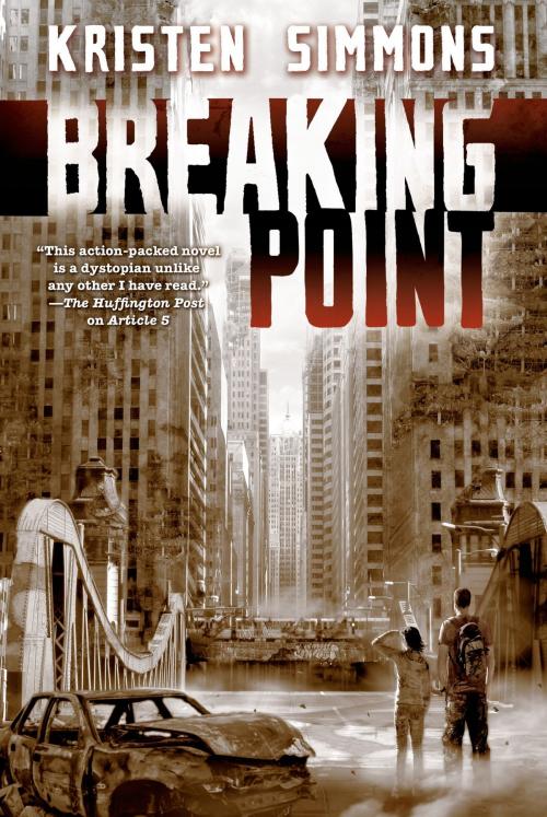 Cover of the book Breaking Point by Kristen Simmons, Tom Doherty Associates