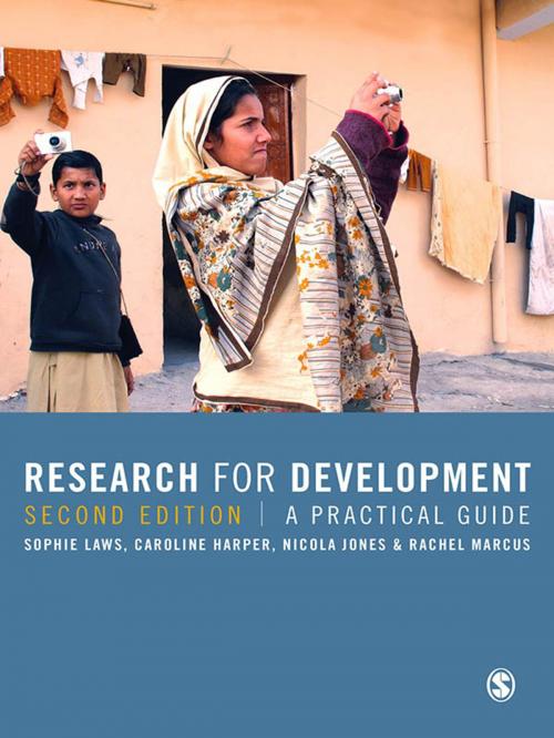 Cover of the book Research for Development by Sophie Laws, Caroline Harper, Nicola Jones, Rachel Marcus, SAGE Publications