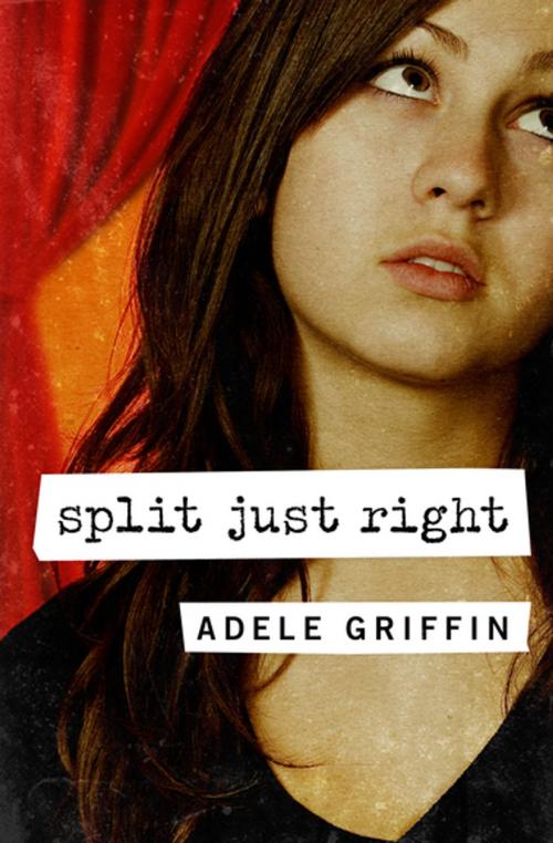 Cover of the book Split Just Right by Adele Griffin, Open Road Media