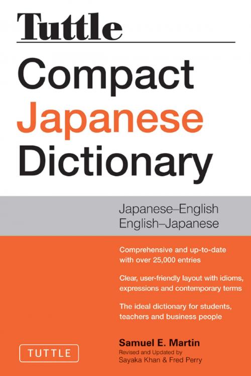 Cover of the book Tuttle Compact Japanese Dictionary, 2nd Edition by Sayaka Khan, Fred Perry, Samuel E. Martin, Tuttle Publishing