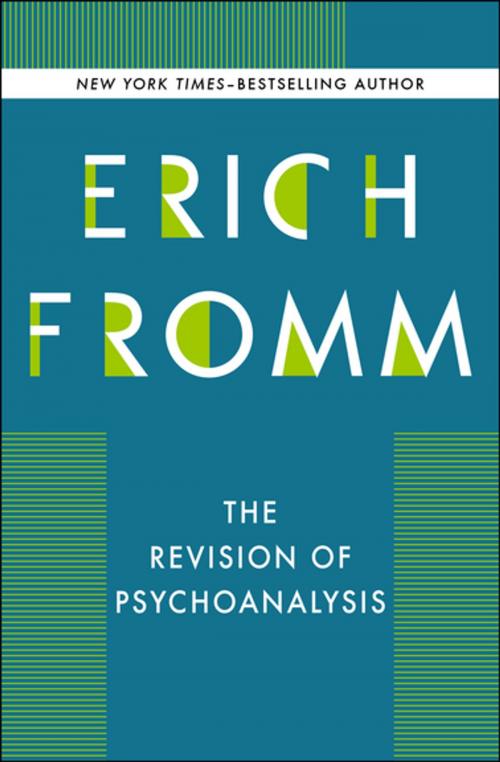 Cover of the book The Revision of Psychoanalysis by Erich Fromm, Open Road Media