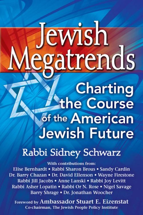 Cover of the book Jewish Megatrends by Rabbi Sidney Schwarz, Jewish Lights Publishing