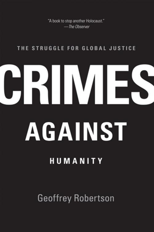 Cover of the book Crimes Against Humanity by Geoffrey Robertson, The New Press
