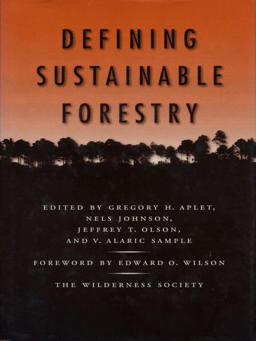 Cover of the book Defining Sustainable Forestry by Greg Aplet, Hal Salwasser, Island Press
