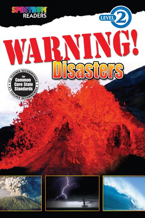 Cover of the book Warning! Disasters by Katharine Kenah, Carson-Dellosa Publishing