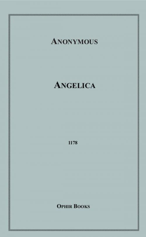 Cover of the book Angelica by Anon Anonymous, Disruptive Publishing