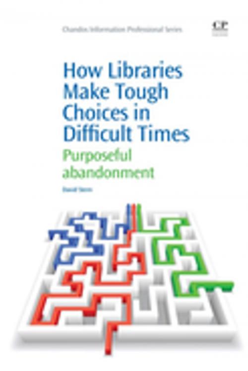 Cover of the book How Libraries Make Tough Choices in Difficult Times by David Stern, Elsevier Science
