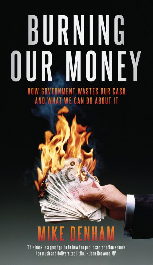 Cover of the book Burning Our Money by Mike Denham, Biteback Publishing