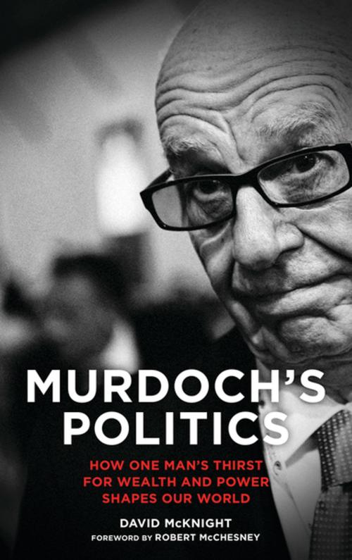 Cover of the book Murdoch's Politics by David McKnight, Pluto Press