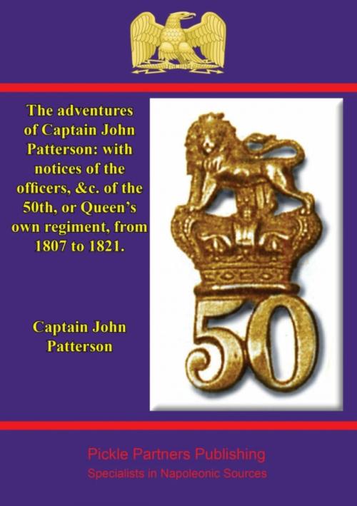 Cover of the book The adventures of Captain John Patterson by Captain John Patterson, Wagram Press