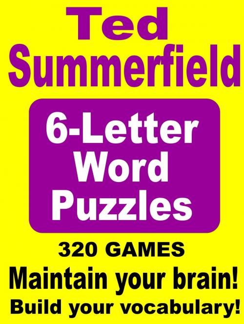 Cover of the book 6-Letter Word Puzzles by Ted Summerfield, Ted Summerfield
