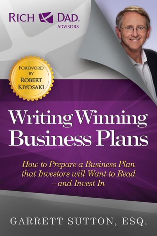 Cover of the book Writing Winning Business Plans by Garrett Sutton, RDA Press, LLC